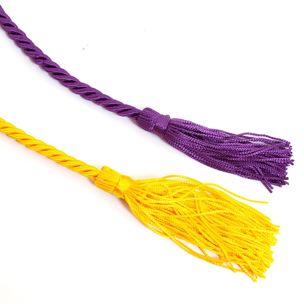 Ducks Spirit, Josten's, Honor Cord, Grad, Double Cord, 345111, Purple/Gold